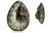 Septarian Dragon Egg Geode - Removable Section #203819-2